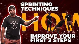 Sprinting Techniques: How To Improve Your First 3 Steps