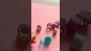 Unboxing Kawaii shiny mini tape set ||  @Aastha Bagrecha #unboxing #shorts