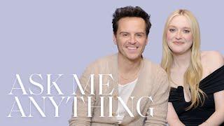 Dakota Fanning & Andrew Scott Had Drastically Different Childhoods | Ask Me Anything | ELLE