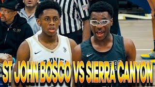 St John Bosco vs Sierra Canyon! - Christian Collins vs Bryce James! - Open Division Playoff Bout!