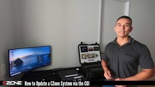 CZone How to update a config file on a CZone system via the COI