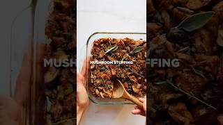 Vegan Mushroom Stuffing 