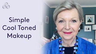 Easy, everyday, cool toned makeup for older women | Look Fabulous Forever