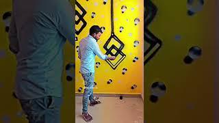 3D Bubbles wall painting..️ #design #artist #penting #shortvideo #viralvideo #youtubeshorts
