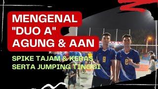 KUMPULAN SPIKE KERAS DARI AGUNG & AAN | MESIN PENCETAK POIN ANDALAN TIM RW 04