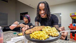SHE FINALLY COOKED FOR ME