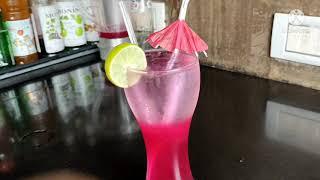 Strawberry Pop Soda mocktail