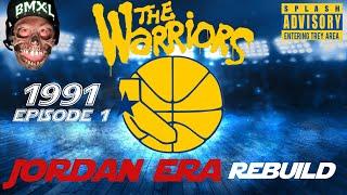 NBA2K25 "JORDAN ERA" Warriors Rebuild. 1991