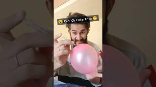Balloons vs injection Real Or Fake Trick  #shorts #youtybeshorts #viralshorts #omarvlogs
