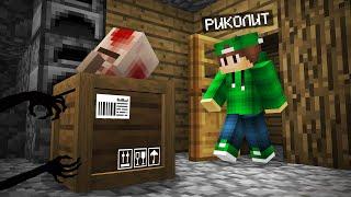 МНЕ ПРИШЛА СТРАШНАЯ ПОСЫЛКА В МАЙНКРАФТ | Риколит Minecraft