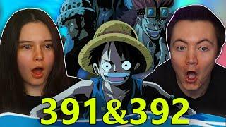 CELESTIAL DRAGONS AND 11 SUPERNOVAS!  One Piece Ep 391 & 392 REACTION & REVIEW