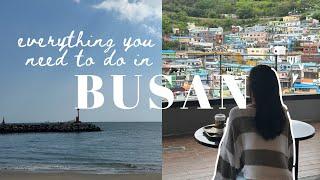 4 days in BUSAN ep.1 haeundae, spaland, culture village & more!!