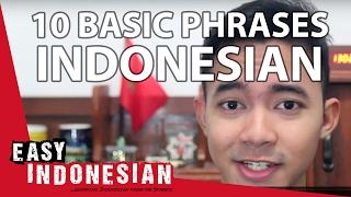 10 basic phrases for your first conversation - Easy Indonesian Basic Phrases (1)