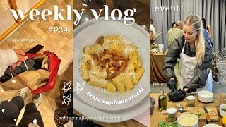 WEEKLY VLOG | włoska uczta na evencie & co suplementuję? 🫢