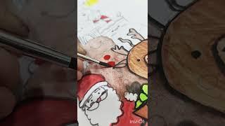 Marry Christmas | The art area |#marrychristmas #art #drawing #shorts ️️