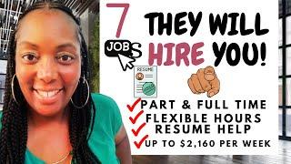 7 Hiring Immediately Work from Home Jobs Paying Up To $2,160 Per Week