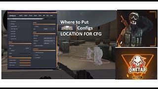 ONETAP.SU - OTC config location [ENG] LATEST 2020 | Where to Put CFGs