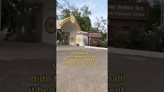 My second vipasana shibir      #vipassana #meditation #travel #sbipo