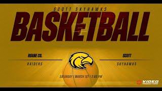 ROANE CO. RAIDERS VS. SCOTT SKYHAWKS | WV BOYS BASKETBALL