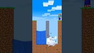 Take The Water Challenge - Good Steve VS King Noob