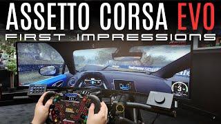 Assetto Corsa EVO Pre-Alpha Demo: First Drive Reactions | ADAC SimExpo 2024