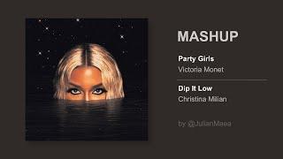 @victoriamonet ​⁠• @ChristinaMilianVEVO | Party Girls • Dip It Low #MASHUP by @JulianMaea