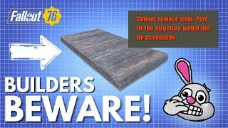 NEW TRICKS and DANGERS with upper floors after milepost zero update | Fallout 76 CAMP Building 2024