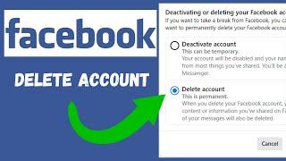 How to Delete your Facebook account on a PC/Laptop 2024