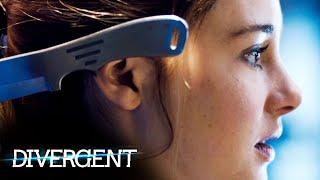 'Tris Becomes the Target During Knife Throwing' Scene | Divergent