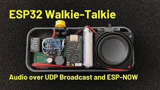 ESP32 Walkie-Talkie: DIY Audio Magic