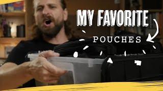 FAVORITE POUCHES FOR TRAVEL & DAILY CARRY!