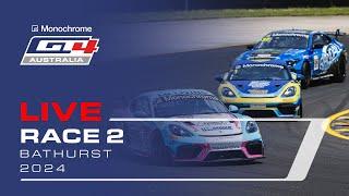 LIVE | Race 2 | Bathurst International | GT4 Monochrome 2024