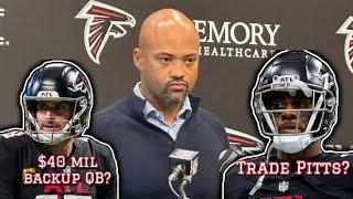 Falcons Fan Reaction to Atlanta keeping Cousins as BACKUP QB? + Kyle Pitts POSSIBLY being TRADED