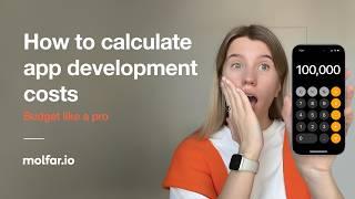 How to calculate development costs. How much does it cost to build a mobile app?