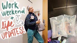 Weekend in the life of a Peds Onc Nurse ft. LIFE UPDATES