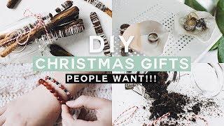 DIY Christmas Gift Ideas People ACTUALLY Want! - Affordable & Minimal // Imdrewscott