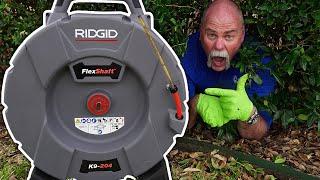 My Drain Cleaner Is Cooler Than Yours! - Rigid FlexShaft K9-204