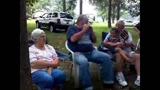 GRANDPA (SHANNON) PLAYING HARMONICA