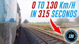 Aggressive 0 to 130 Acceleration Behind WAP7 in just 315 seconds 