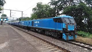 Rarest rare scene ever !!! 60085 Saharanpur WAG12B with NMG rake departing from Jakpur