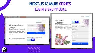 MATERIAL UI5 REACT MODAL AND TABS | NEXT.js 13 Complete Tutorial (Part 2)