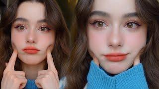 super cute & natural Christmas makeup  Dasha Taran