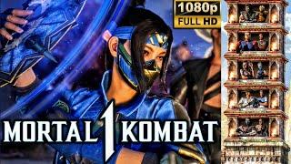 MK1 *EARTHREALM KITANA* KLASSIC TOWER GAMEPLAY!! (MAVADO AS KAMEO) 1080p 60 FPS (MORTAL KOMBAT 1)