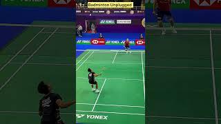 How he blockedGINTING #yonexsunriseindiaopen2024 #badminton #yonex #bwf #badmintonindia #sports