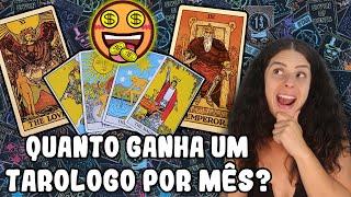 Quanto ganha um Tarologo por mês? Qual o salário de um cartomante? #tarólogo #tarot #cartomante