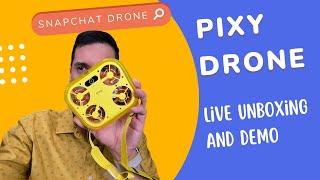 Unboxing the snapchat Pixy drone. The world's best selfie drone?