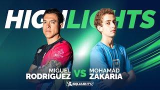  Rodriguez v Zakaria  | Open Squash Classic 2024 | QF HIGHLIGHTS