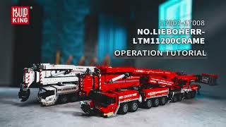 Mould King 17007 17008 Ultimate version RC Liebherr LTM 11200