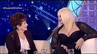 Carmen Barbieri y su mamá sin pelos en la lengua - Susana Giménez 2017