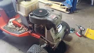 My Briggs Stratton Intek 17 HP Engine, makes popping noise and doesn't run great. Let's fix it!